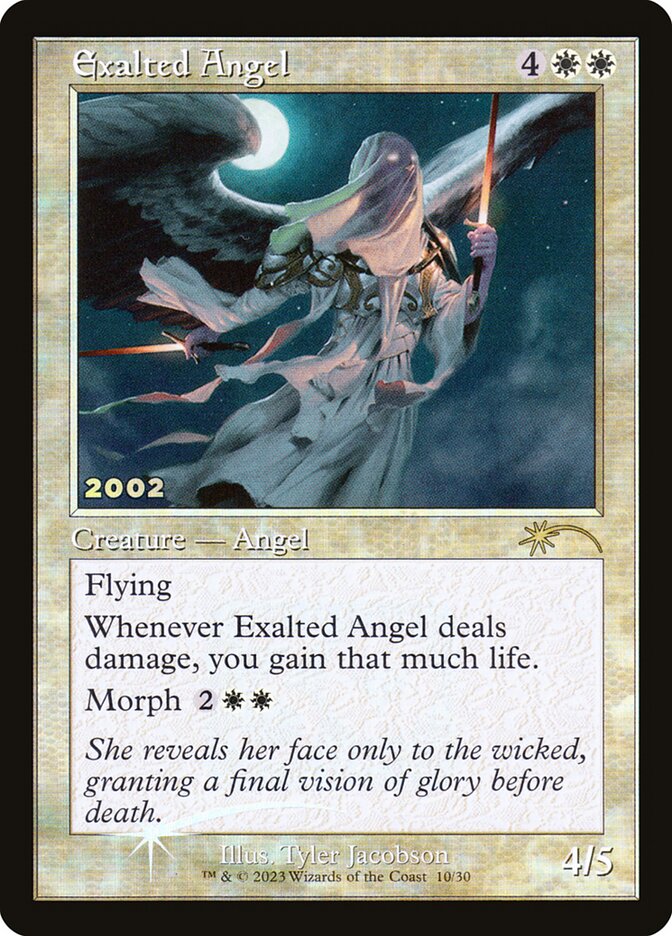 Exalted Angel — 30th Anniversary Play Promos 10/30