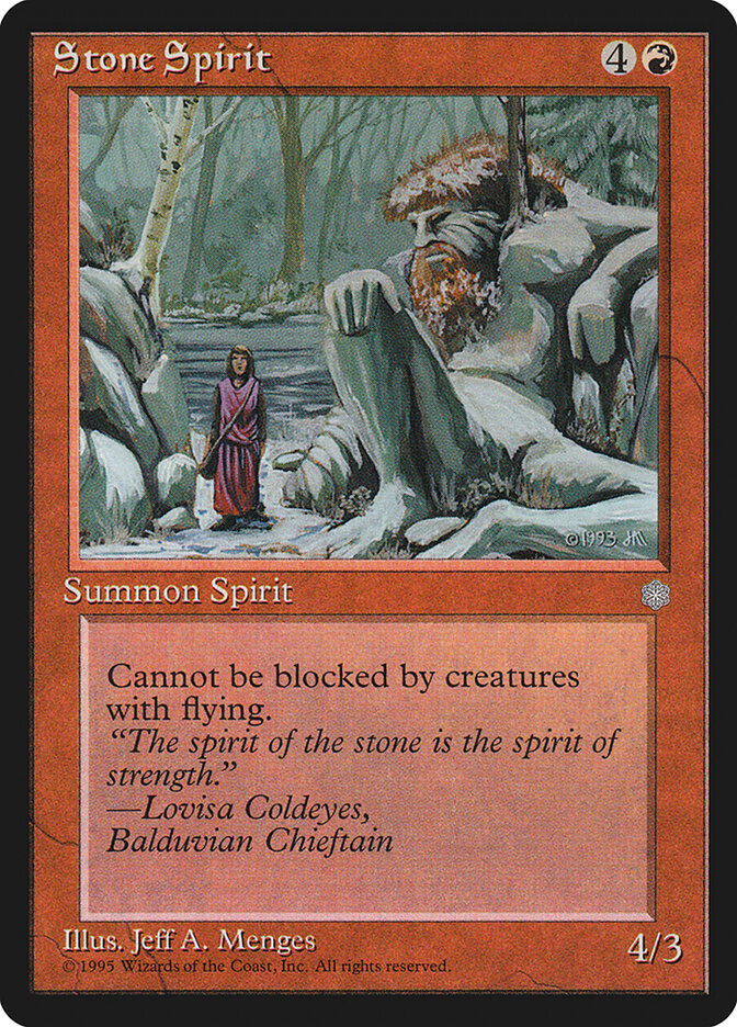 Stone Spirit — Ice Age 218/383