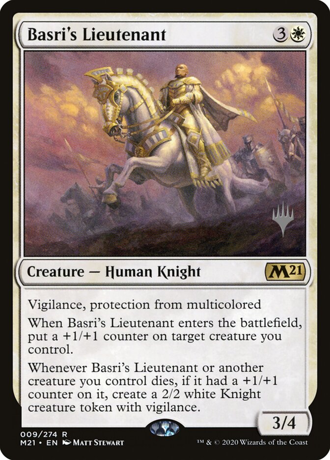 Basri's Lieutenant — Core Set 2021 Promos 9p/137