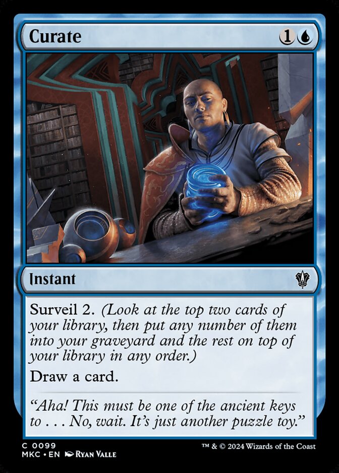 Curate — Murders at Karlov Manor Commander 99/358