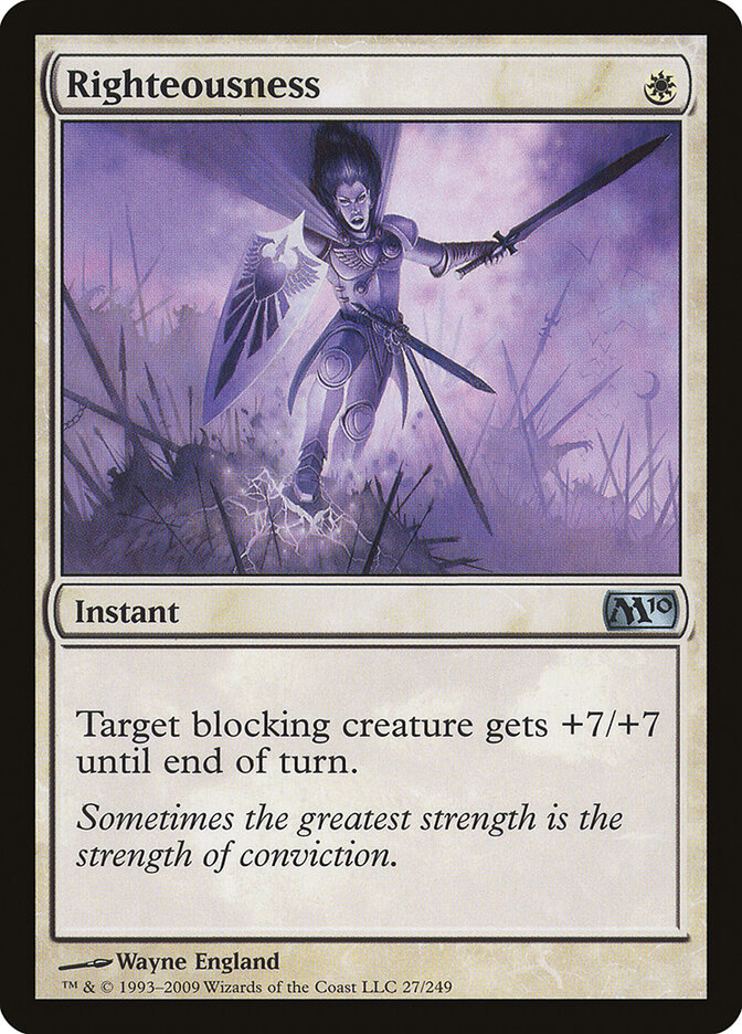 Righteousness — Magic 2010 27/249