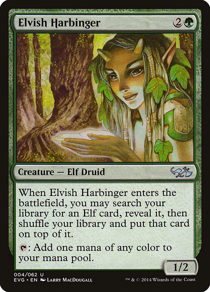 Elvish Harbinger — Duel Decks Anthology: Elves vs. Goblins 4/62