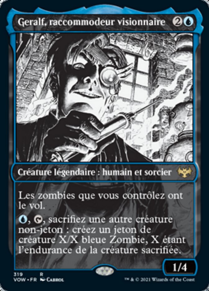 Geralf, raccommodeur visionnaire — Innistrad: Crimson Vow 319/423