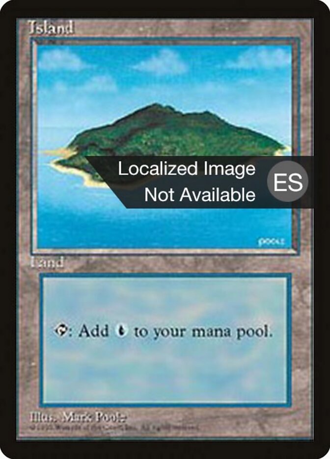 Island — Fourth Edition Foreign Black Border 368/378