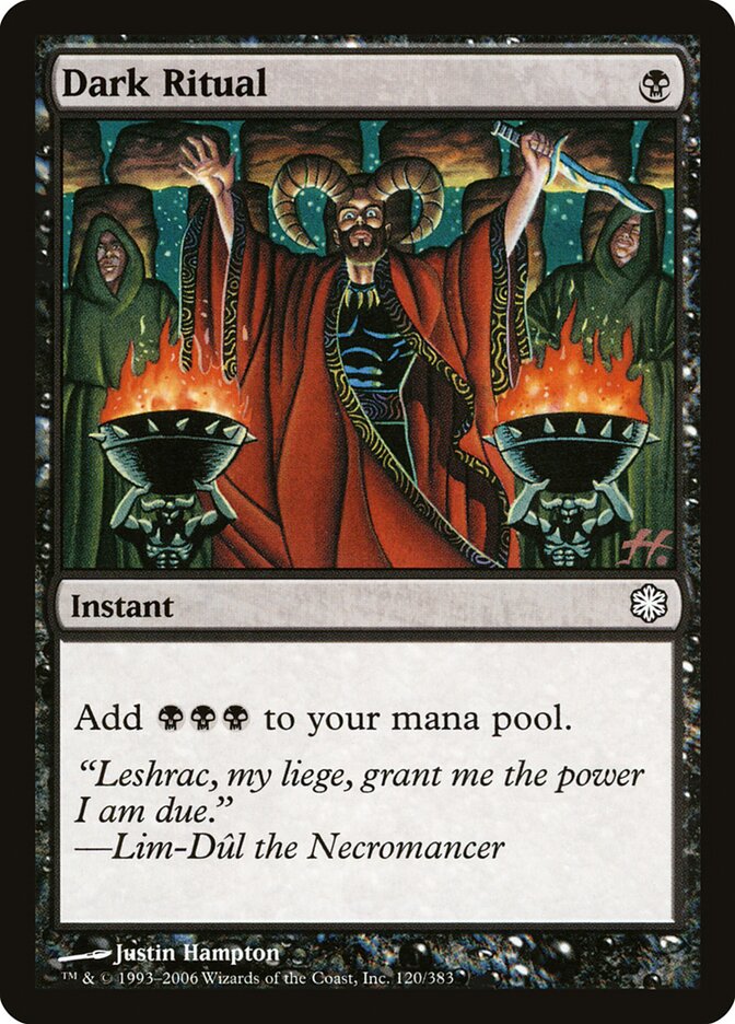 Dark Ritual — Coldsnap Theme Decks 120/62