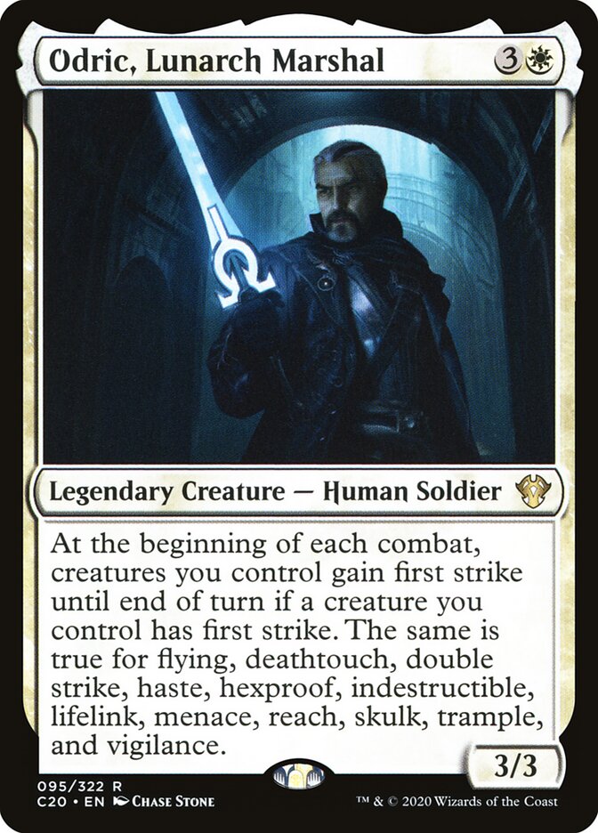 Odric, Lunarch Marshal — Commander 2020 95/322