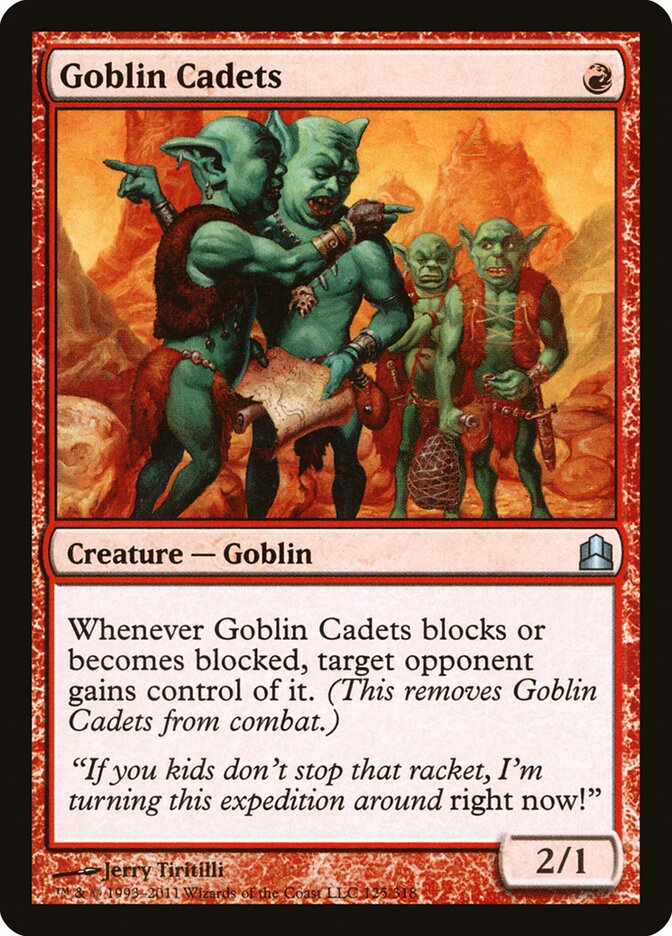 Goblin Cadets — Commander 2011 125/318