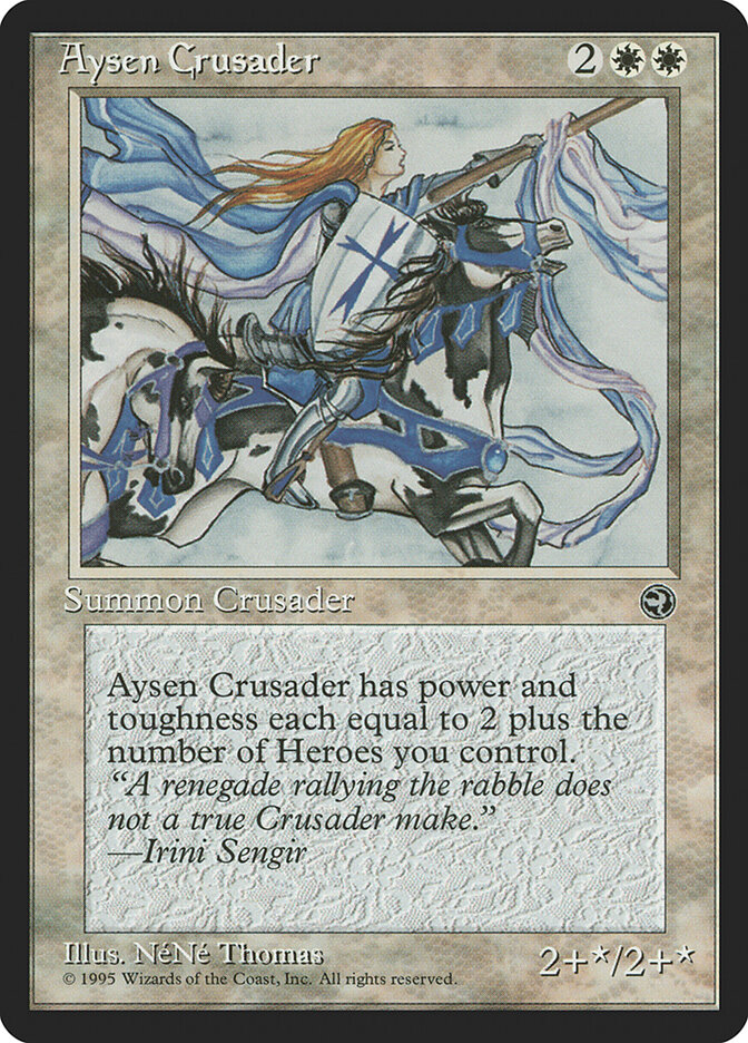 Aysen Crusader — Homelands 4/140