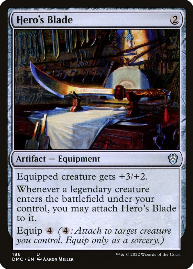 Hero's Blade — Dominaria United Commander 186/240