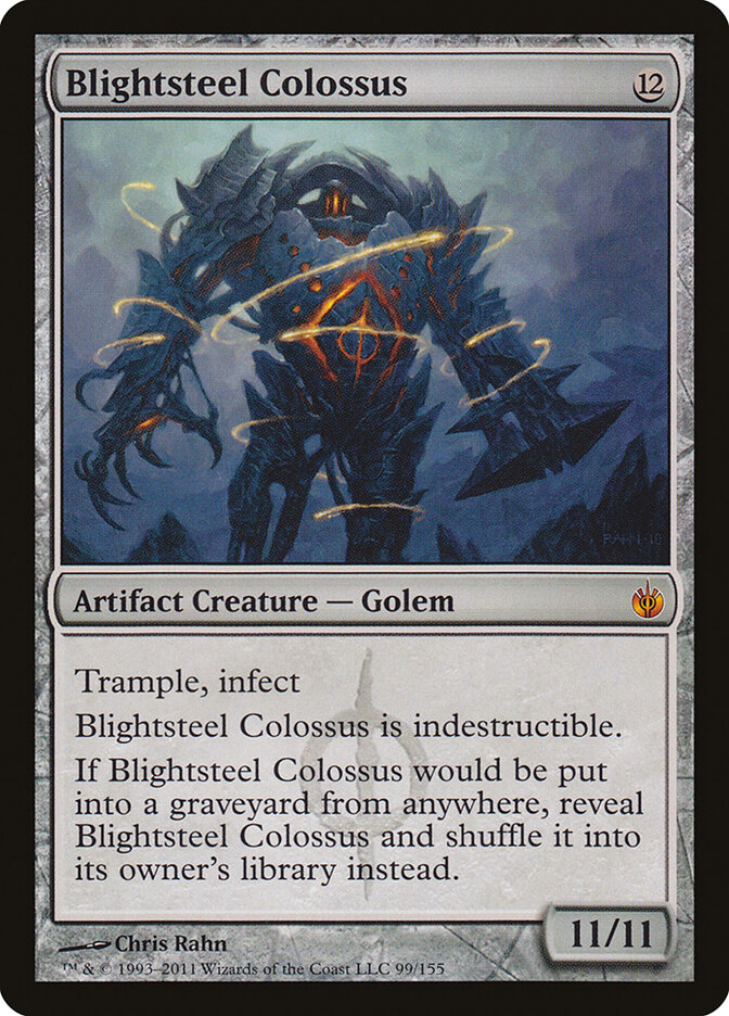 Blightsteel Colossus — Mirrodin Besieged 99/155