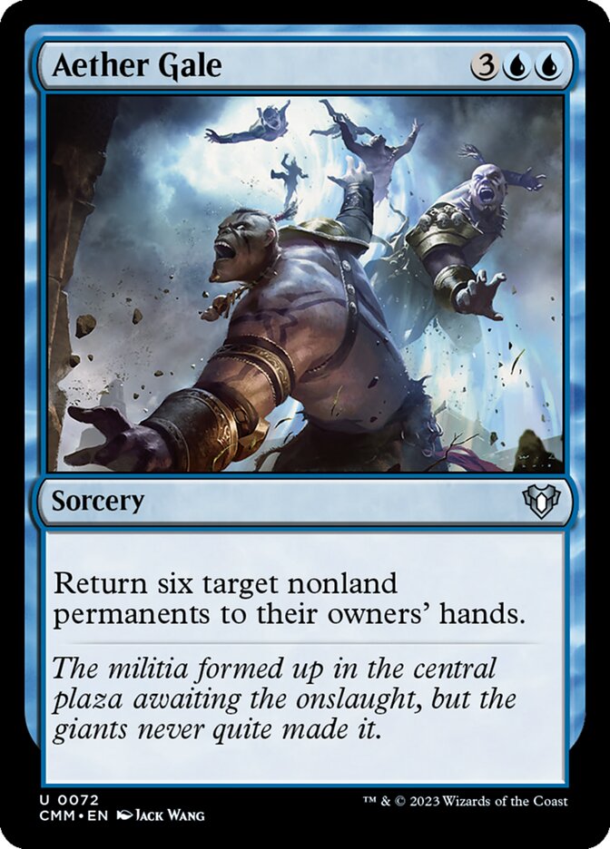 Aether Gale — Commander Masters 72/1067