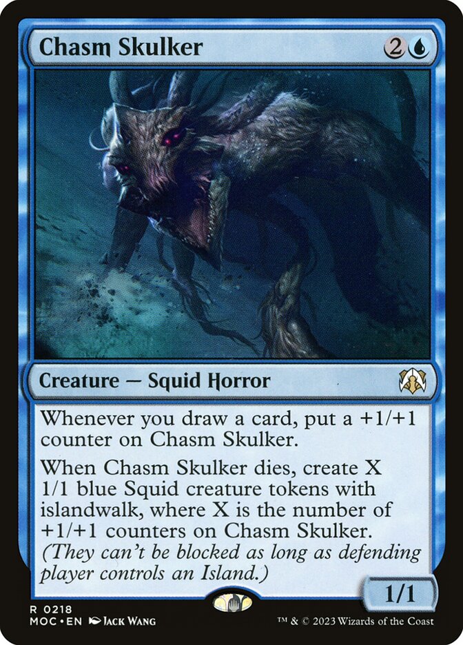 Chasm Skulker — March of the Machine Commander 218/450
