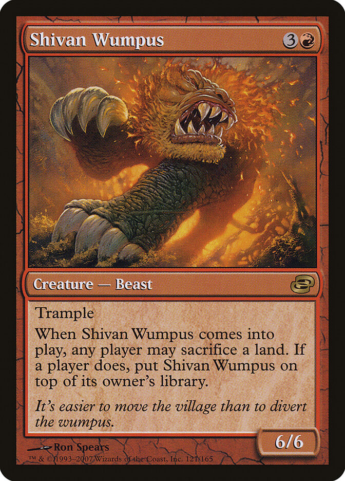 Shivan Wumpus — Planar Chaos 121/165