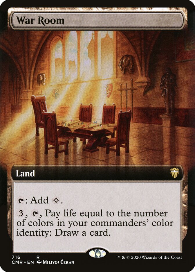 War Room — Commander Legends 716/718