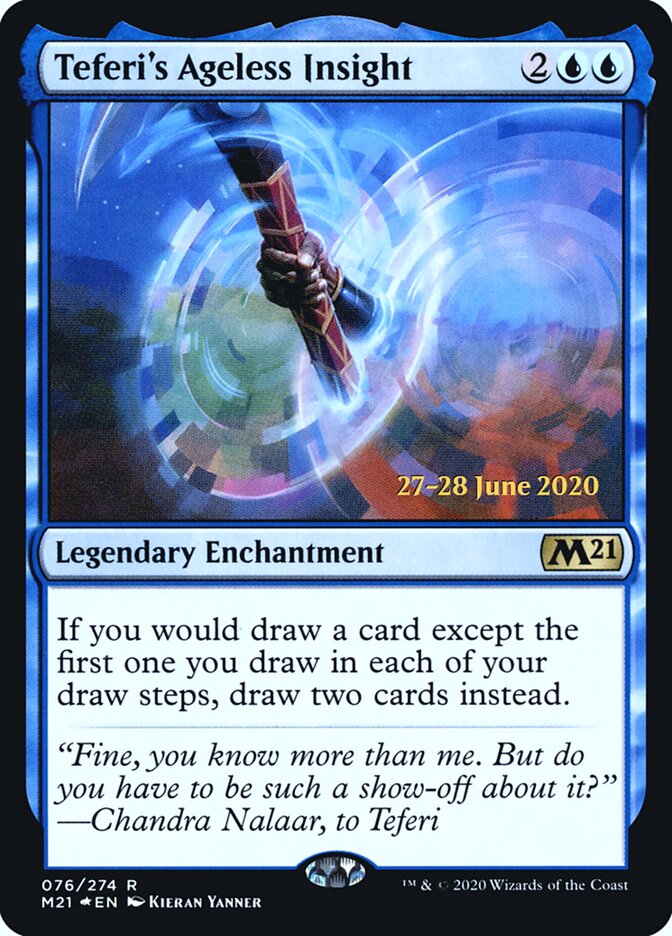 Teferi's Ageless Insight — Core Set 2021 Promos 76s/137