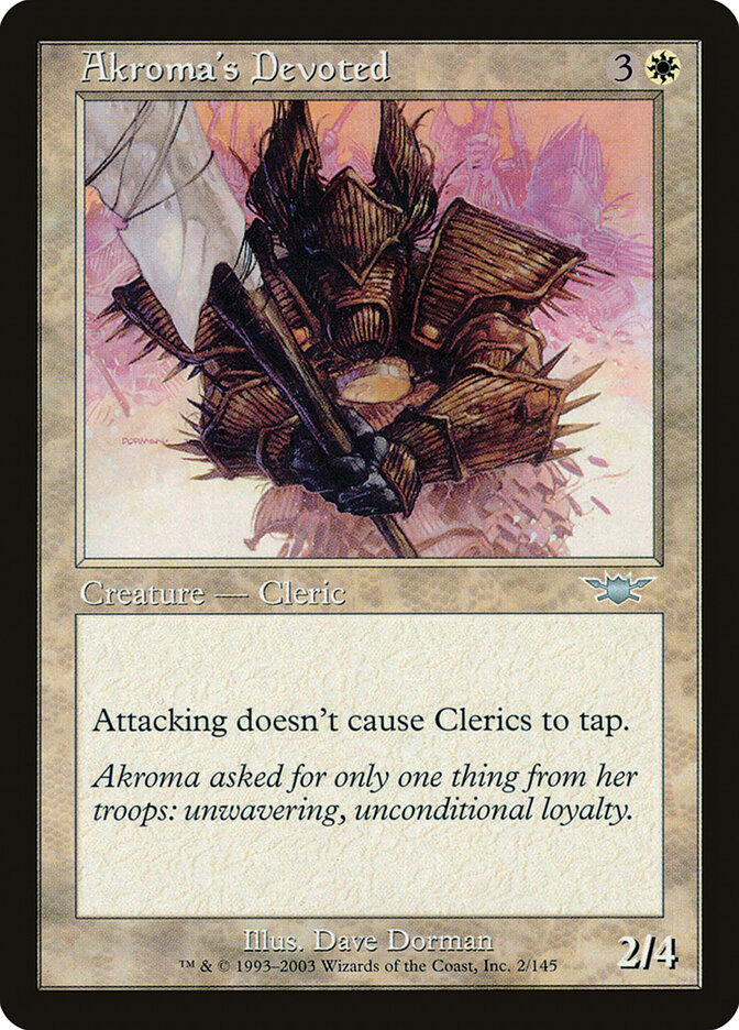 Akroma's Devoted — Legions 2/145