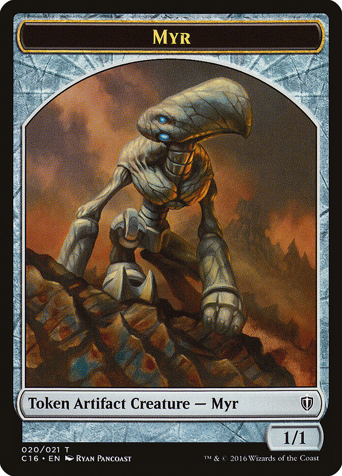 Myr — Commander 2016 Tokens 20/21