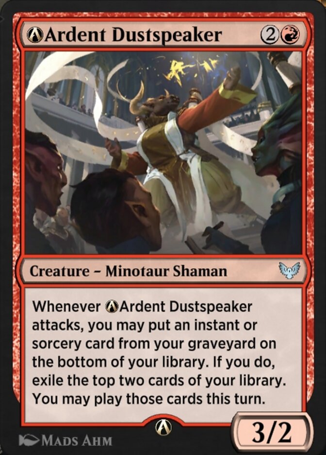 A-Ardent Dustspeaker — Strixhaven: School of Mages A-92/393