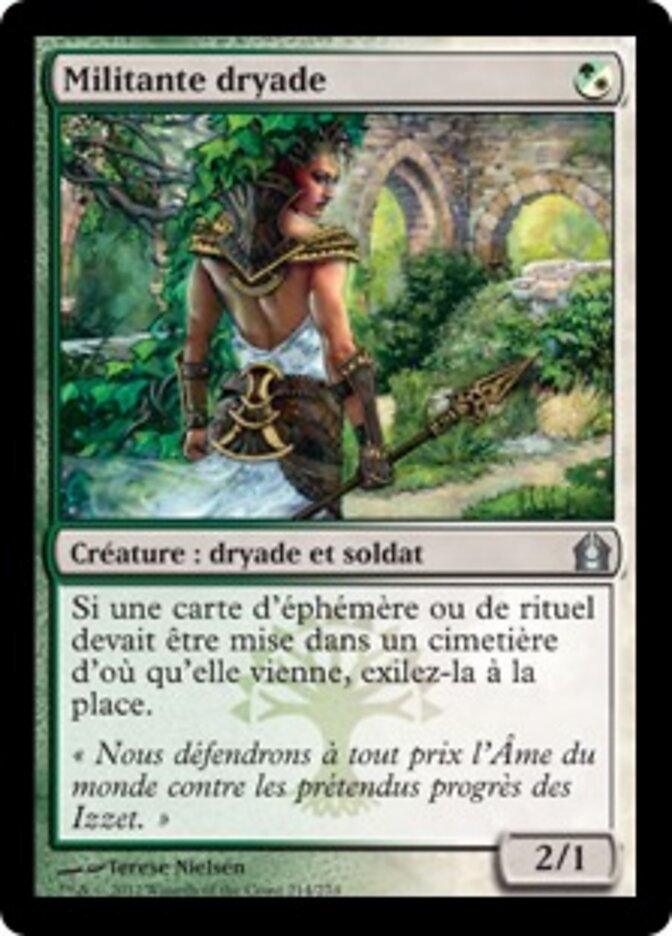 Militante dryade — Return to Ravnica 214/274