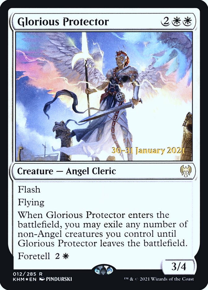 Glorious Protector — Kaldheim Promos 12s/158