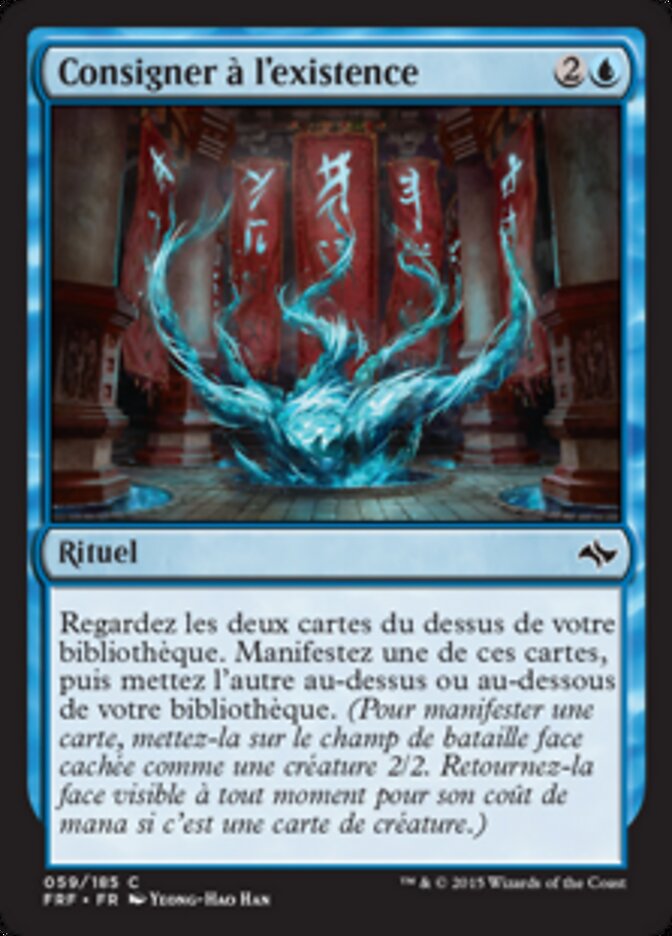Consigner à l'existence — Fate Reforged 59/191