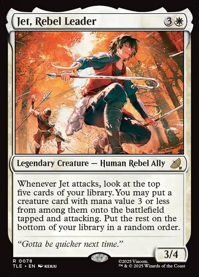 Jet, Rebel Leader — Avatar: The Last Airbender Eternal 78/317