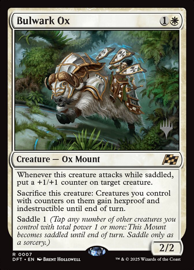 Bulwark Ox — Aetherdrift Promos 7p/160