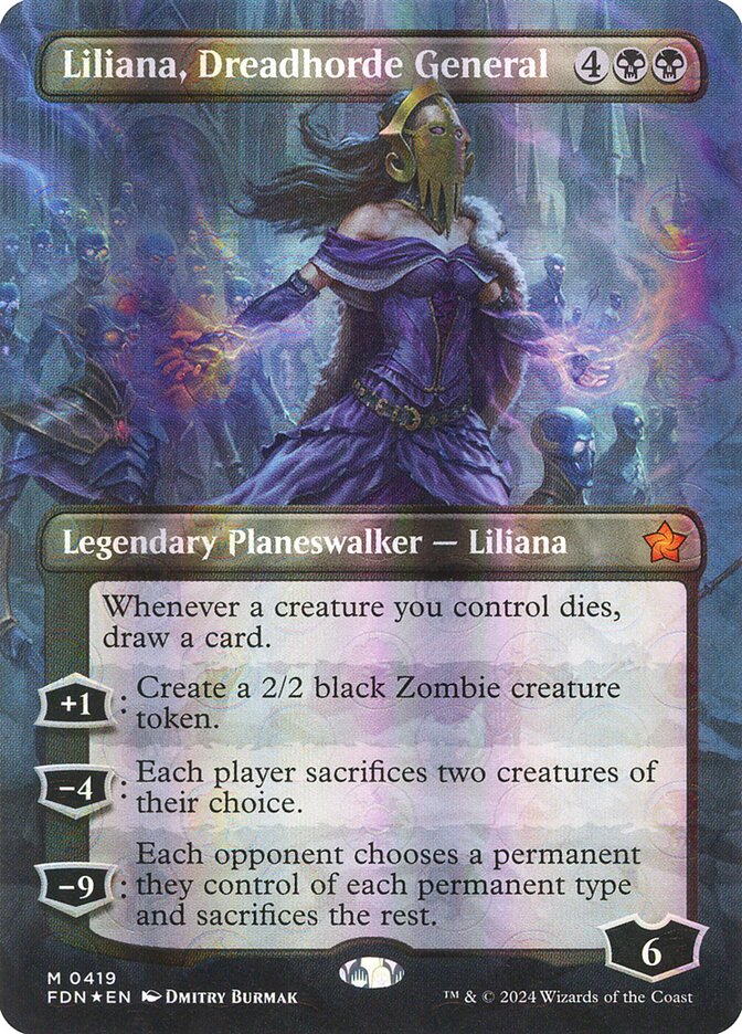 Liliana, Dreadhorde General — Foundations 419/771
