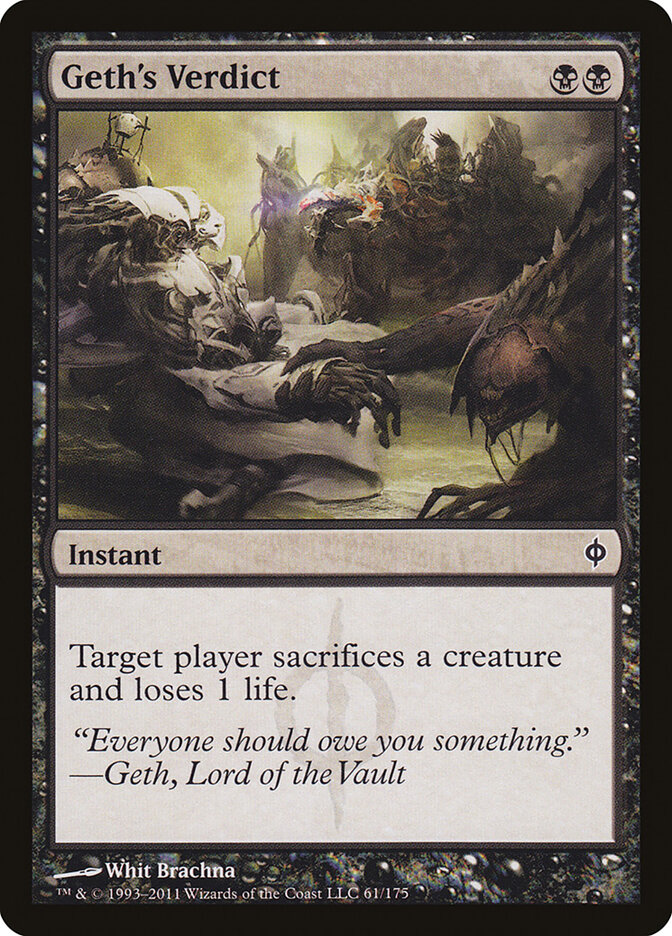 Geth's Verdict — New Phyrexia 61/175