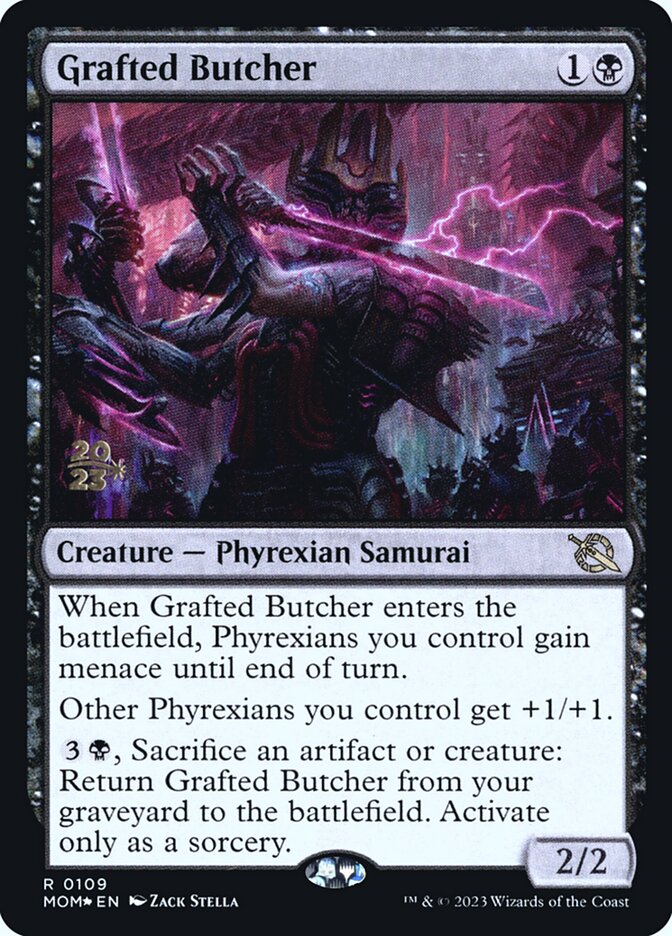 Grafted Butcher — March of the Machine Promos 109s/134