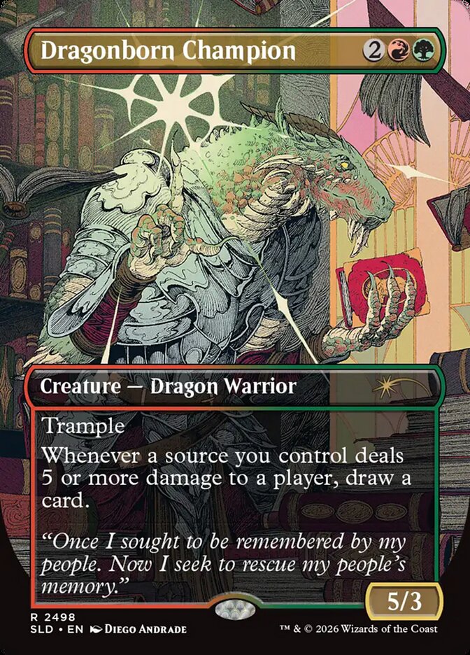 Dragonborn Champion — Secret Lair Drop 2498/2754