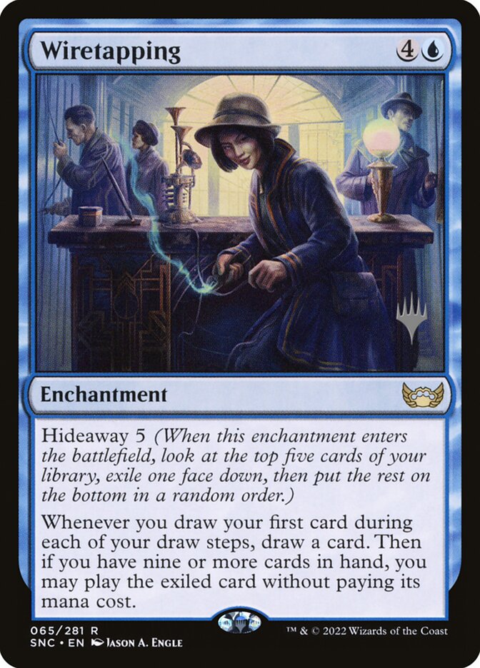 Wiretapping — Streets of New Capenna Promos 65p/161