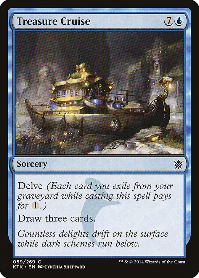 Treasure Cruise — Khans of Tarkir 59/293