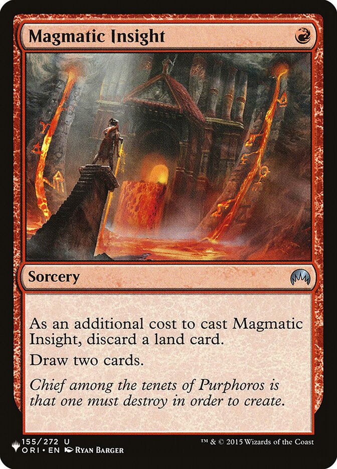 Magmatic Insight — The List ORI-155/5581