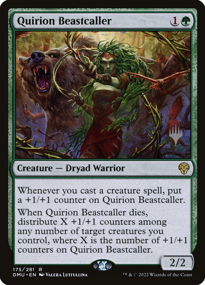 Quirion Beastcaller — Dominaria United Promos 175p/161