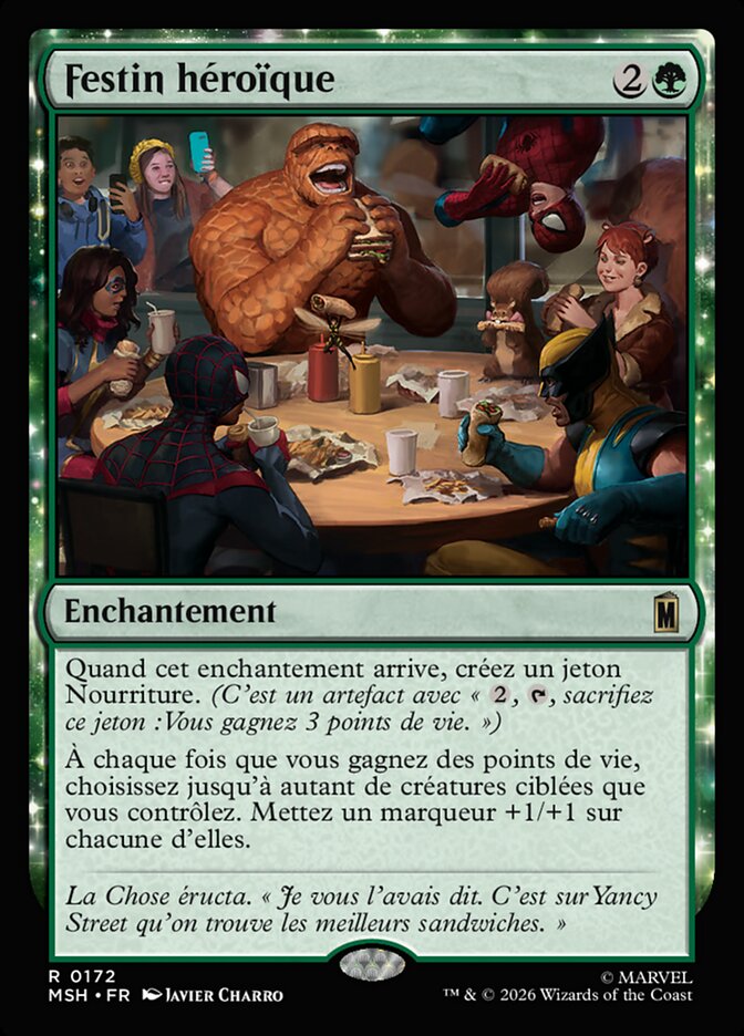 Festin héroïque — Marvel Super Heroes 172/453