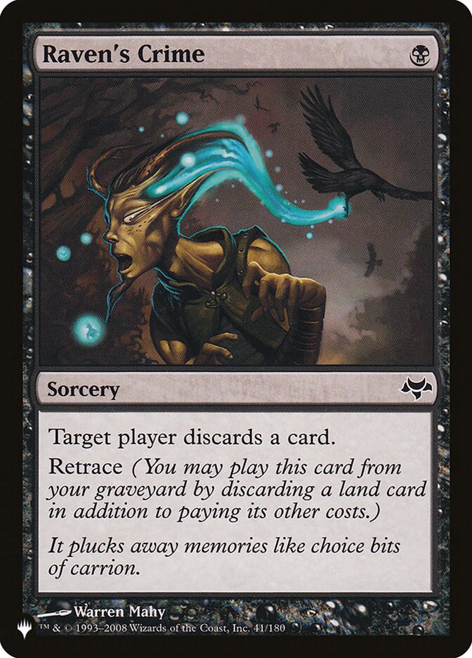 Raven's Crime — The List EVE-41/5581