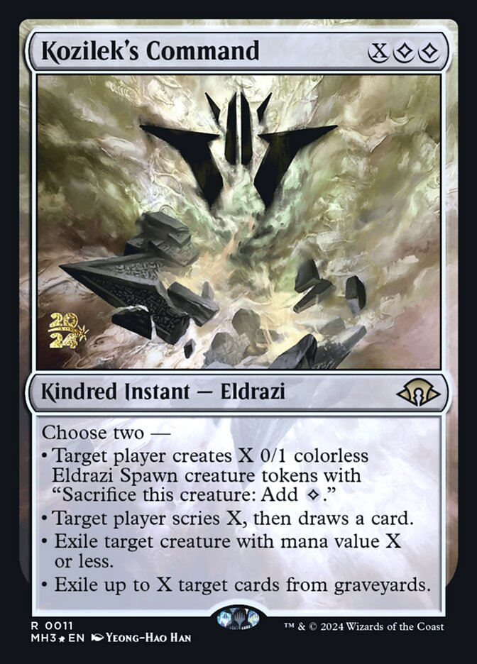 Kozilek's Command — Modern Horizons 3 Promos 11s/92