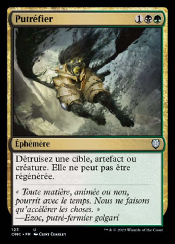 Putréfier — Phyrexia: All Will Be One Commander 123/174