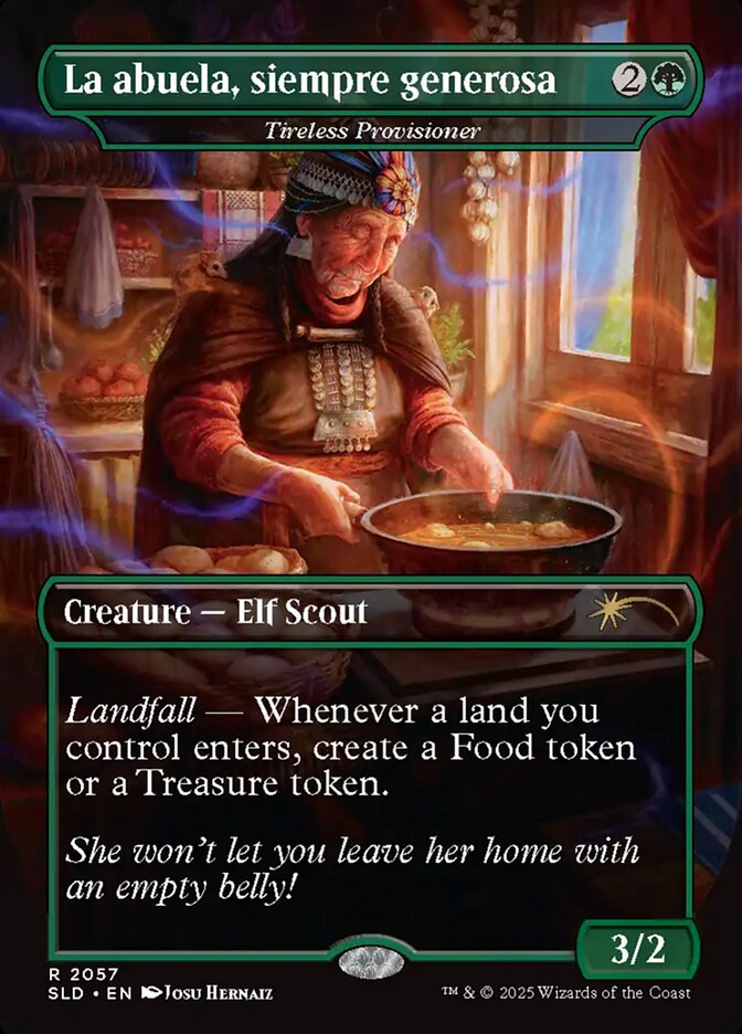Tireless Provisioner — Secret Lair Drop 2057/2754