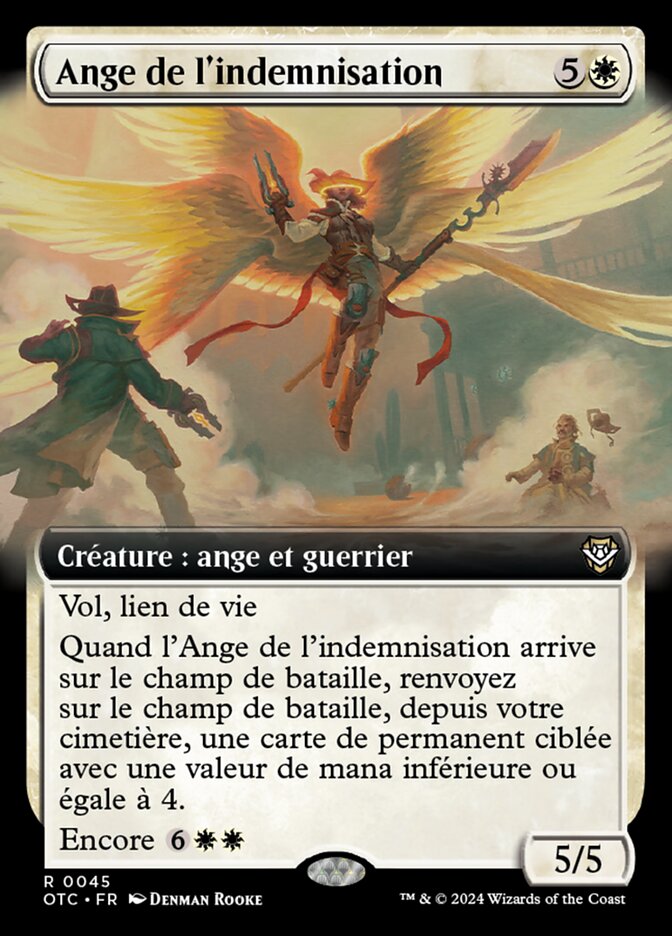 Ange de l'indemnisation — Outlaws of Thunder Junction Commander 45/342