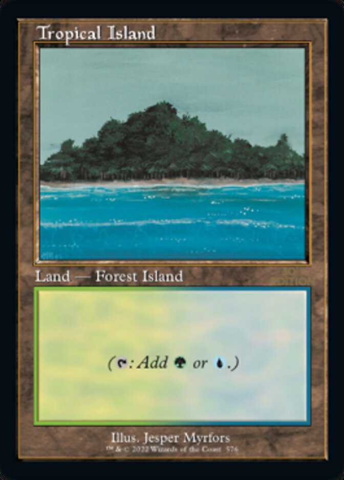 Tropical Island — 30th Anniversary Edition 576/594