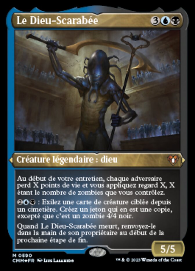 Le Dieu-Scarabée — Commander Masters 590/1067