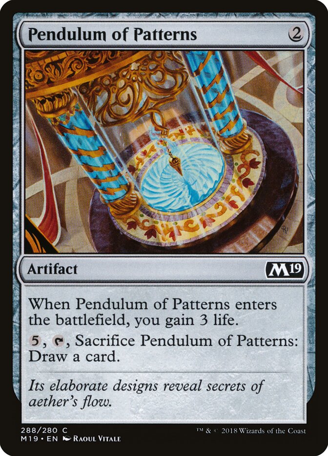 Pendulum of Patterns — Core Set 2019 288/314