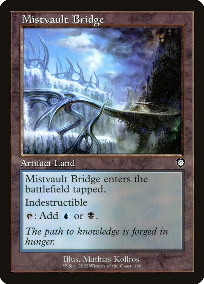 Mistvault Bridge — The Brothers' War Commander 189/209