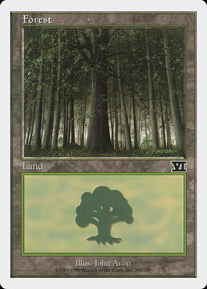 Forest — Classic Sixth Edition 349/351