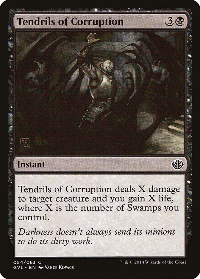 Tendrils of Corruption — Duel Decks Anthology: Garruk vs. Liliana 54/63