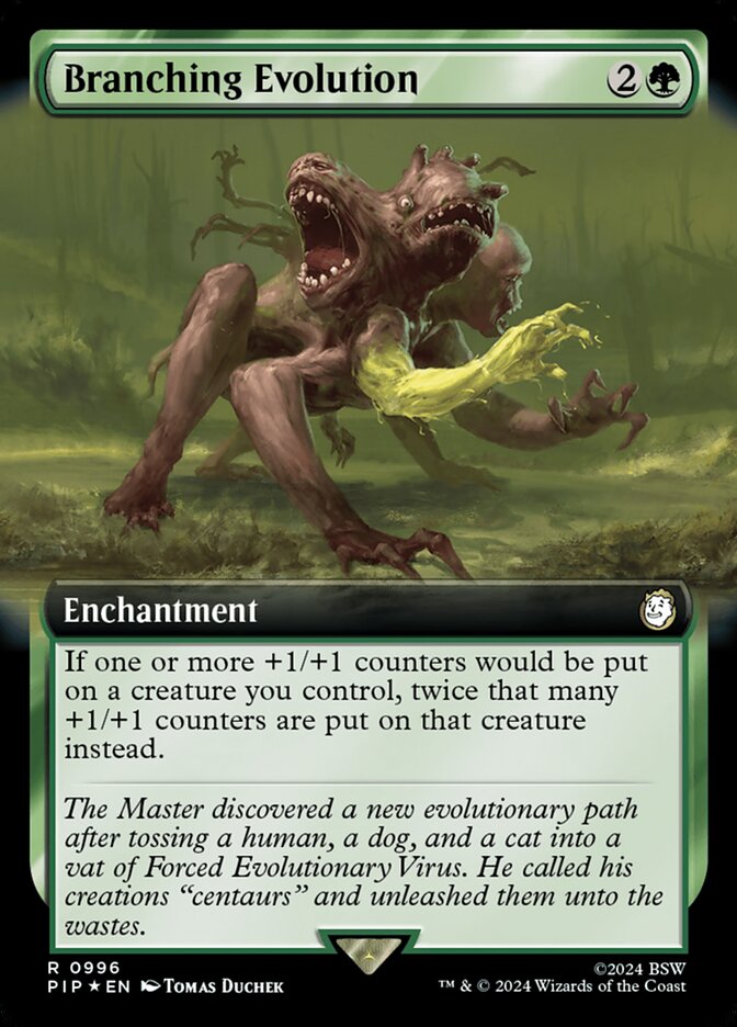 Branching Evolution — Fallout 996/1068