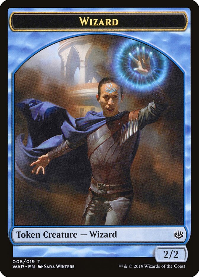 Wizard — War of the Spark Tokens 5/19