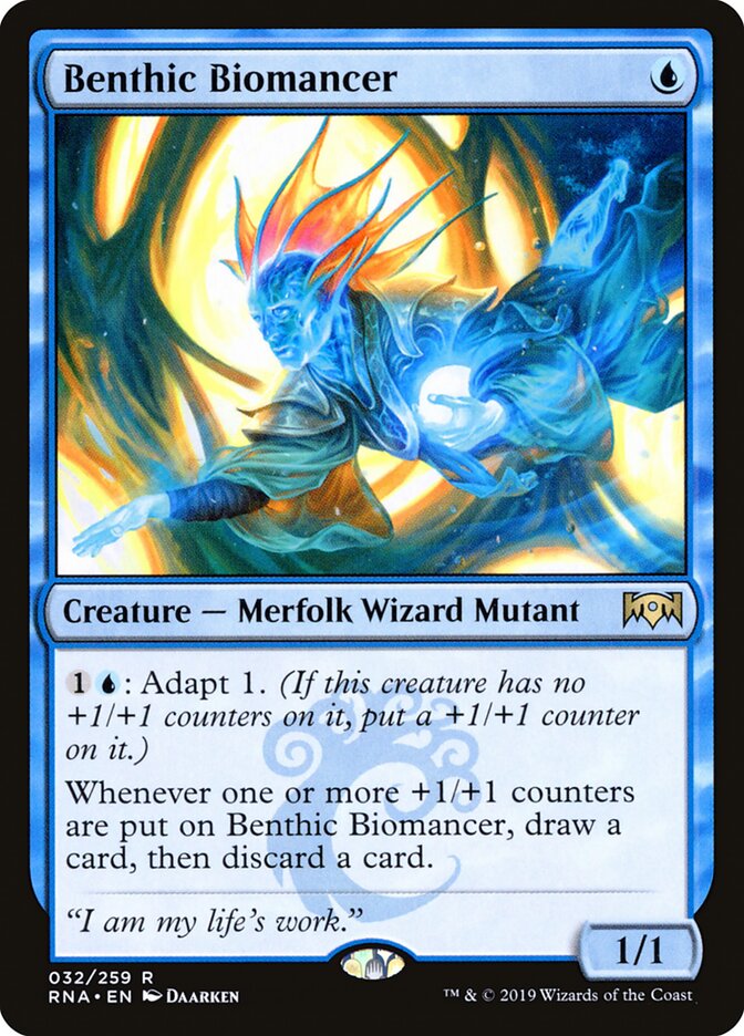 Benthic Biomancer — Ravnica Allegiance 32/273